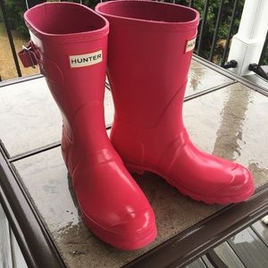 Hunter Rain Boots *worn twice